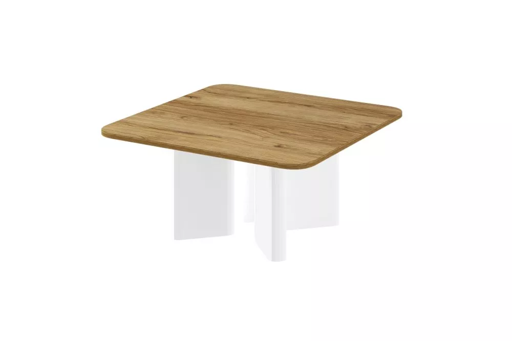 Žurnālgalds Diverso Matte Korpusa krāsa: brūns ozols, · 80 × 80 × 50 cm
