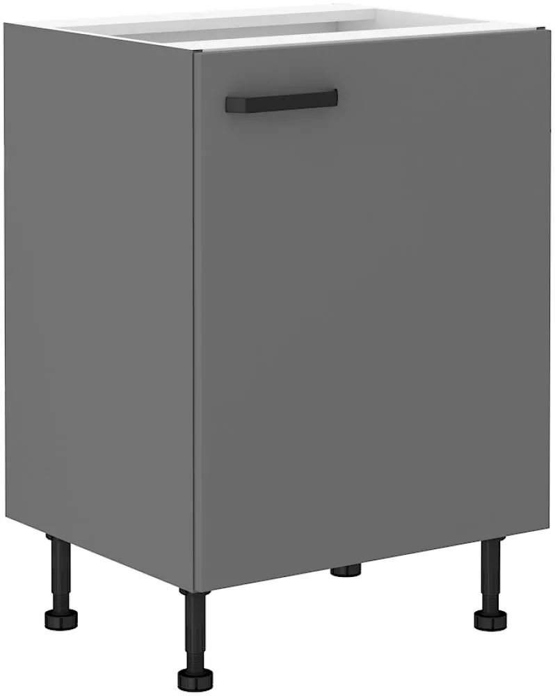 Virtuves skapis Nessa D 1F BB · Antracīts