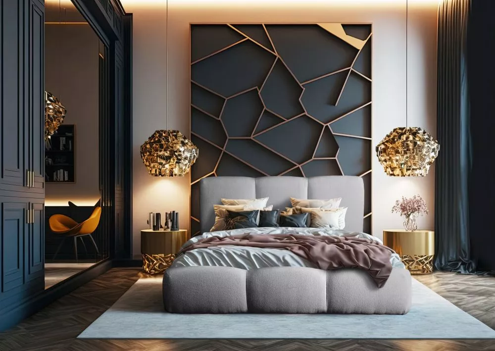 Gulta Allure Premium Standard ar stelāžu Guļamvietas platums: 160 cm, Guļamvietas garums: 200 cm, stelāžas tips: koka, ·