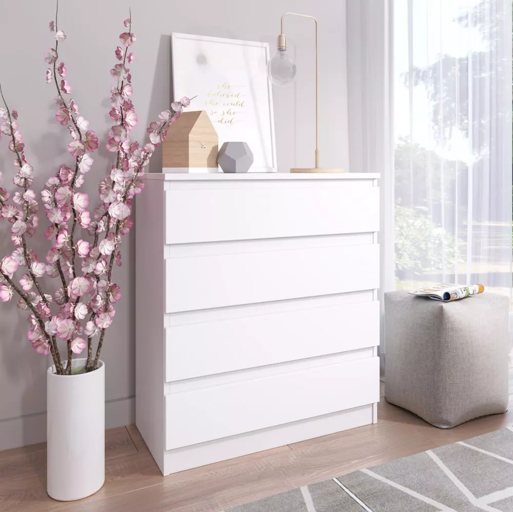 Kumode A3 · Balts · 72.8 × 39 × 85.6 cm