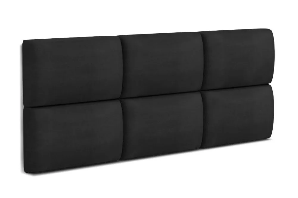 Panelis Wall 4 cm · Melns · 70 × 30 cm
