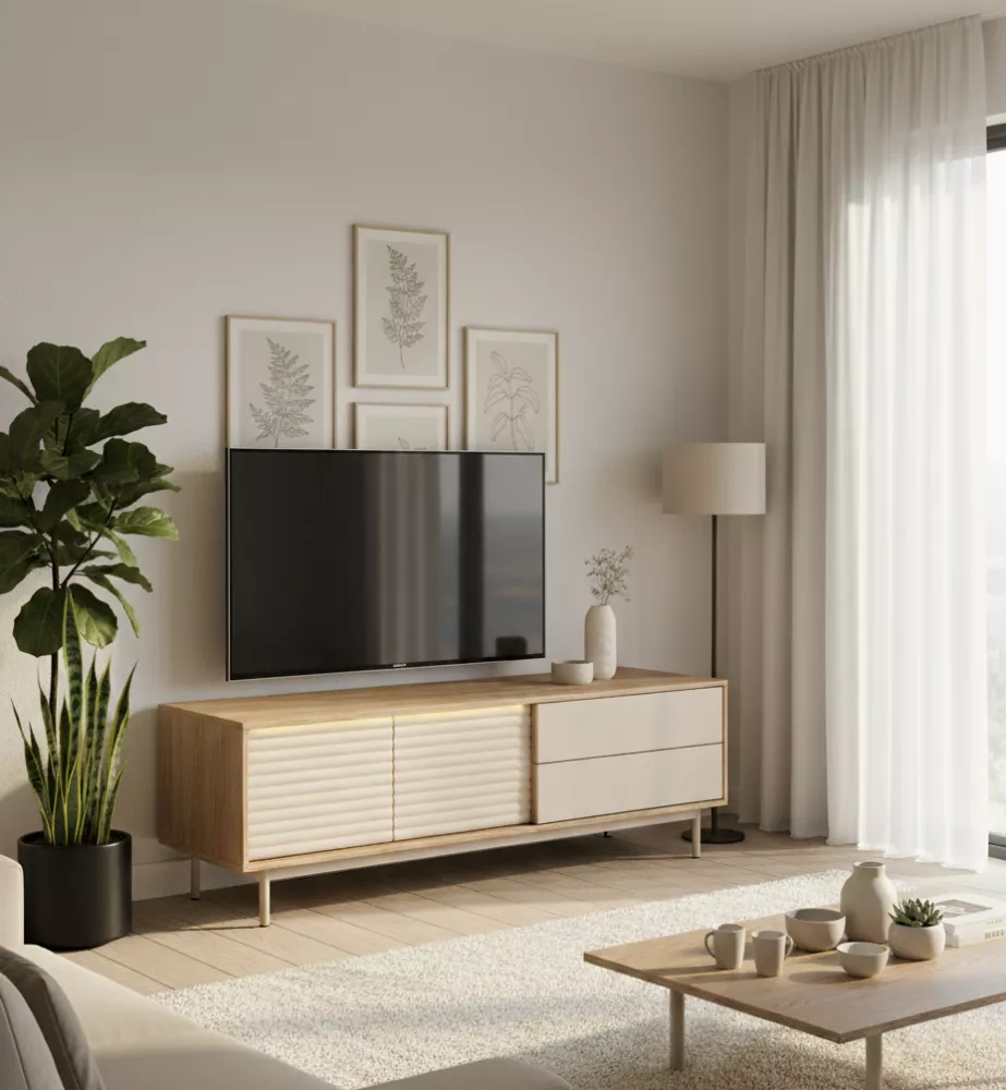 TV tumba Tila 04 · 160 × 40 × 53 cm