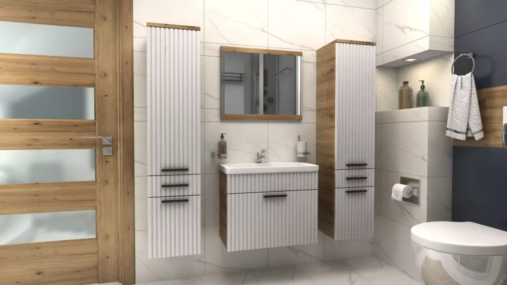 Vannas istabas komplekts Terni B · 134 × 35 cm
