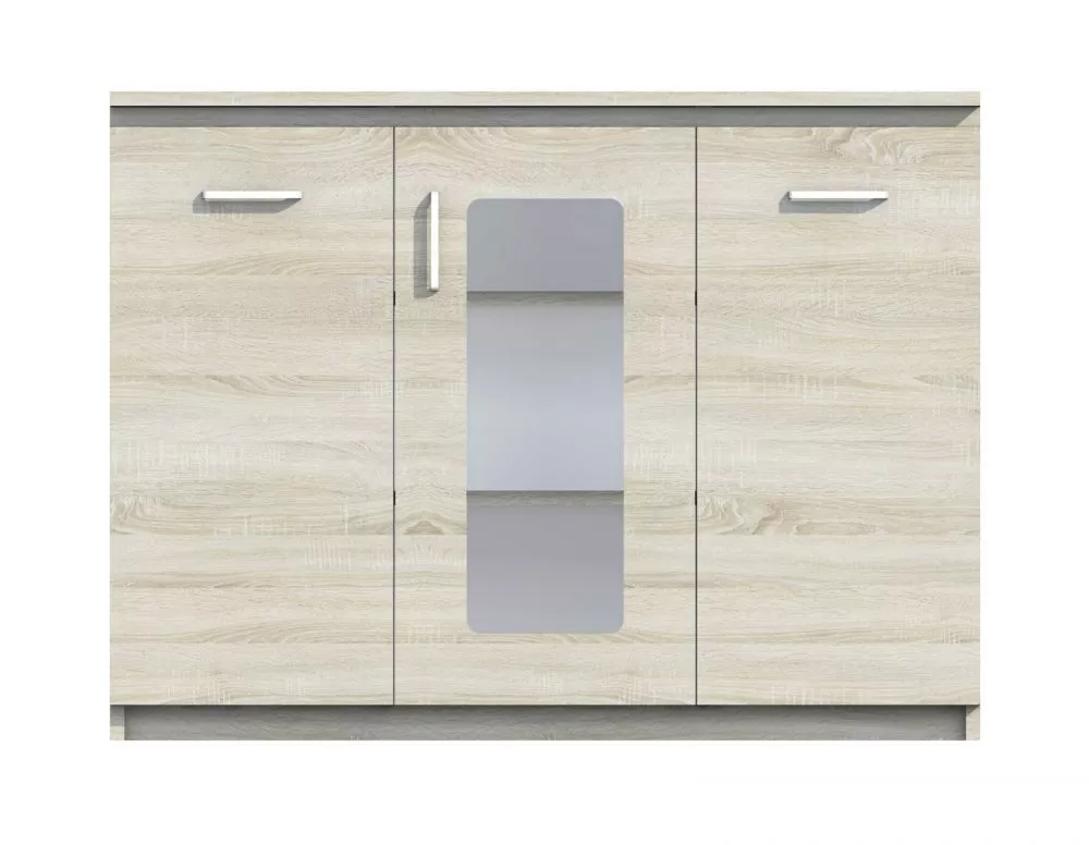 Kumode Feniks F-K6 · Ozols sonoma · 122 × 40 × 91 cm