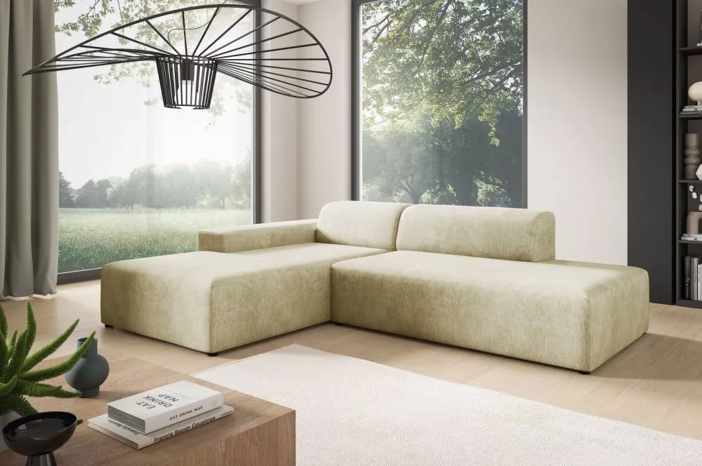 Dīvāns Modullo L Long Premium Standard · Bēšs · 190 × 266 × 70 cm