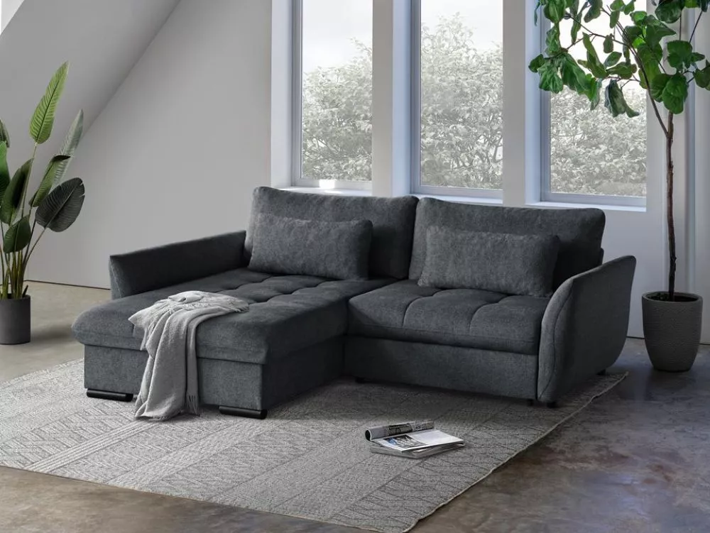 Dīvāns Cafu Premium standard · Antracīts · 194 × 240 × 91 cm
