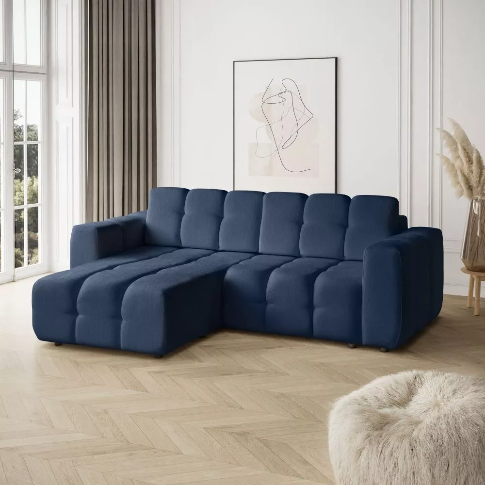 Dīvāns Bona Comfort Standard · Zils · 172 × 240 × 90 cm