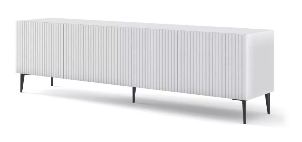 TV tumba Ravenna B Black RTV 4D · 199.6 × 41.8 × 55.8 cm