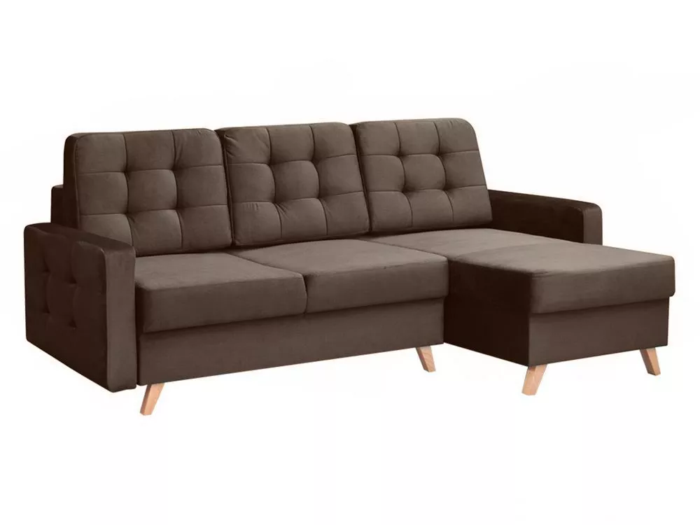 Dīvāns Vegas Corner standard · Brūns · 151 × 236 × 95 cm