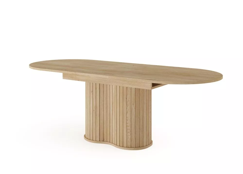 Galds Lovi D · Ozols kremona · 180 × 76 × 90 cm