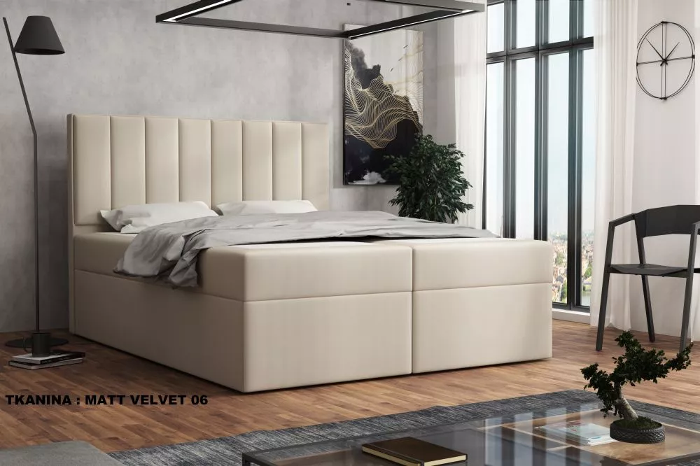 Gulta Silmo Standard Guļamvietas platums: 90 cm, Guļamvietas garums: 200 cm, · Bēšs · 92 × 210 × 120 cm