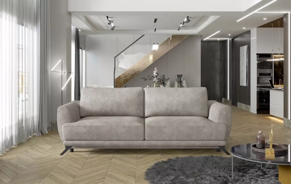 Dīvāns Megis Premium standard · Bēšs · 95 × 250 × 90 cm