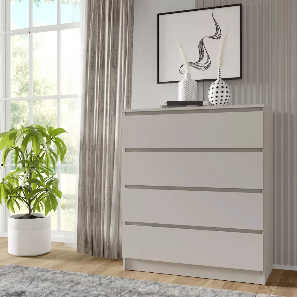 Kumode Maja K90 S4 · Kašmira · 90 × 40 × 104 cm