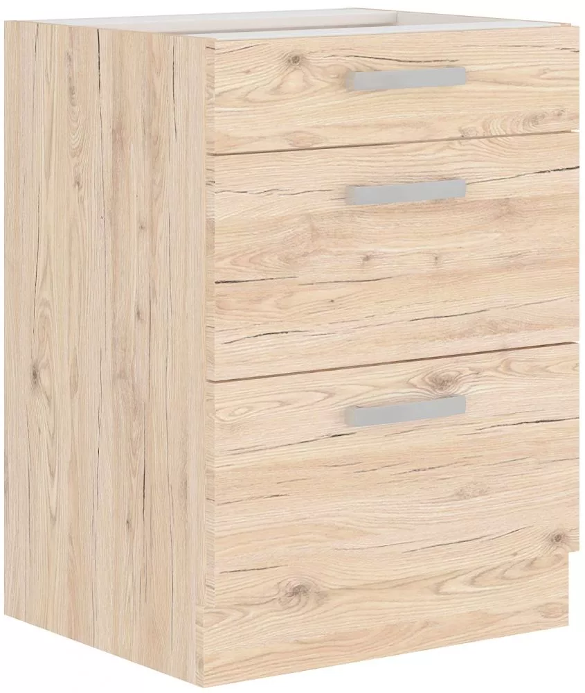 Virtuves skapis Bordeaux 60 D 3S BB · Piena ozols
