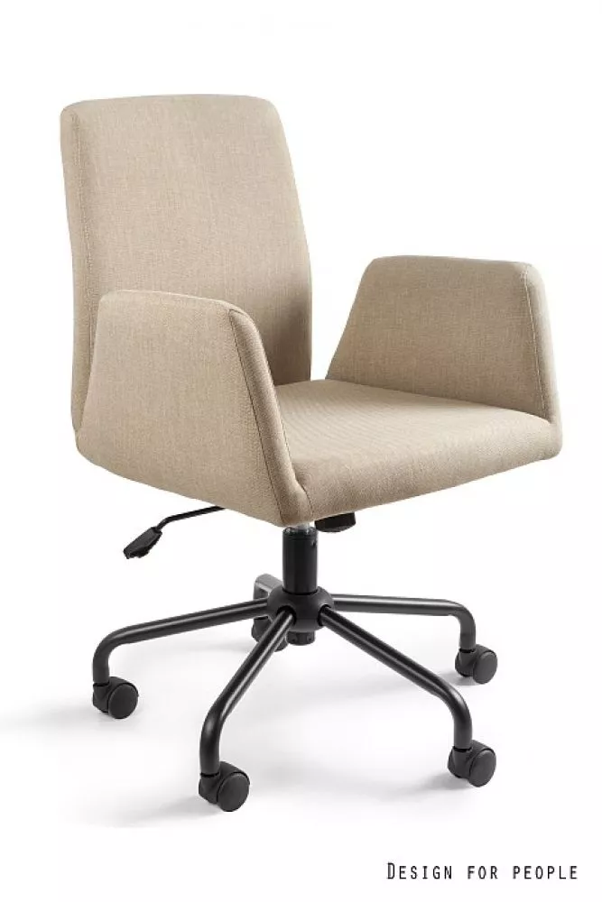 Datorkrēsls Bravo Comfort Sēdvietas platums: 43 cm, · Bēšs · 64 × 45 × 67 cm