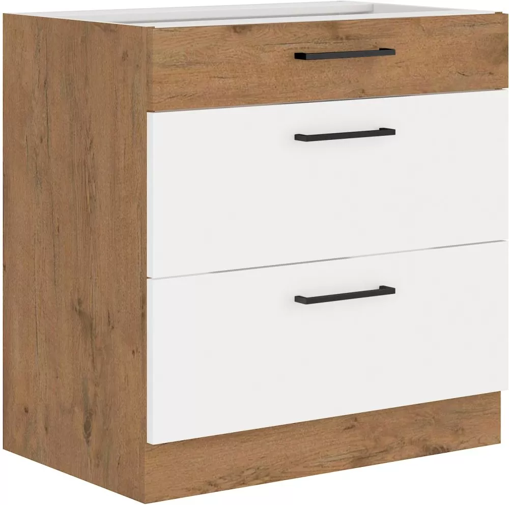 Virtuves skapis Vigo Gloss D 3S BB
