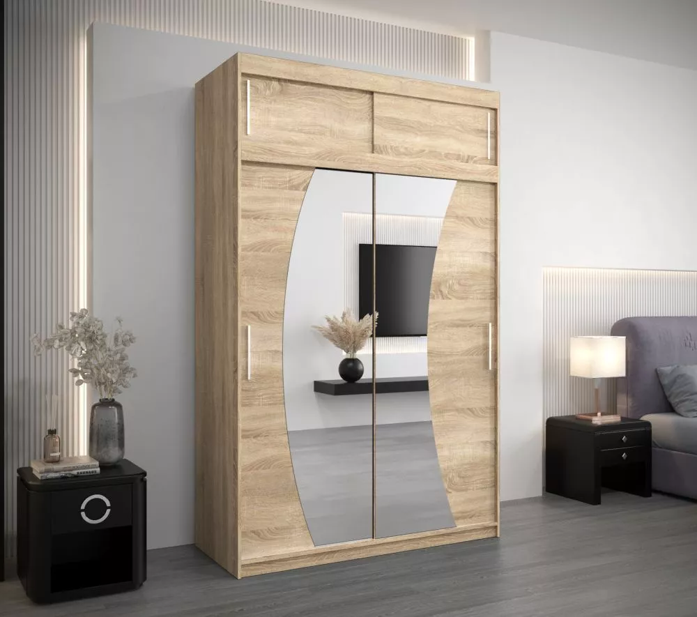 Skapis Wave Dream Premium · Sonoma · 150 × 62 × 240 cm