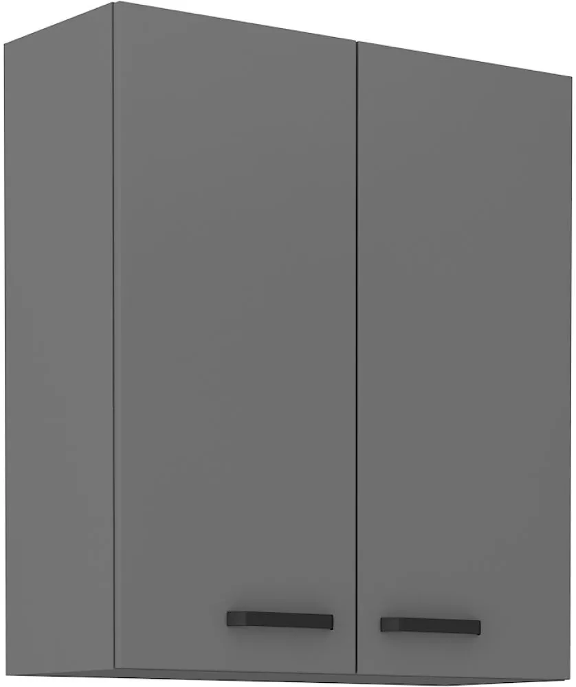 Virtuves skapis Nessa 80 G-90 2F · Antracīts