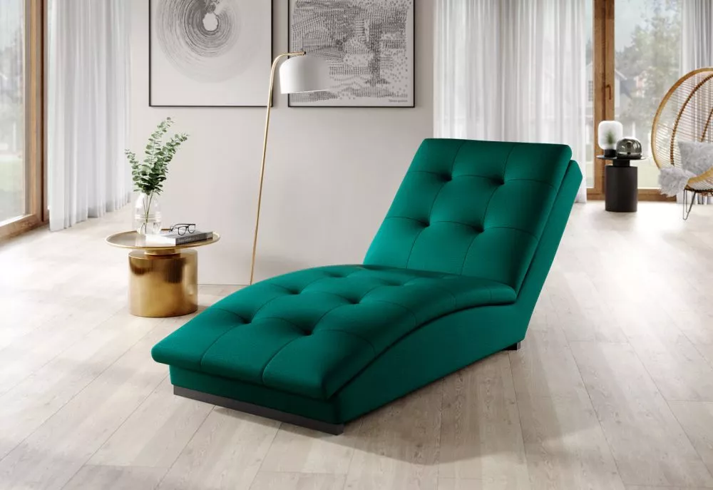 Mīksts krēsls Doro Lux Standard Sēdvietas dziļums: 116 cm, · Zaļš · 85 × 170 × 95 cm