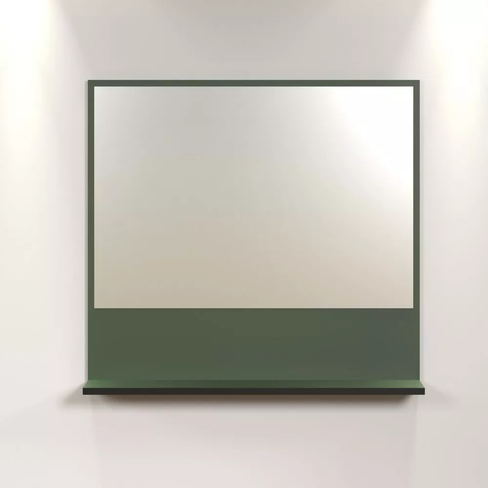 spogulis Pure Green 401 · Zaļš · 80 × 14 × 74 cm
