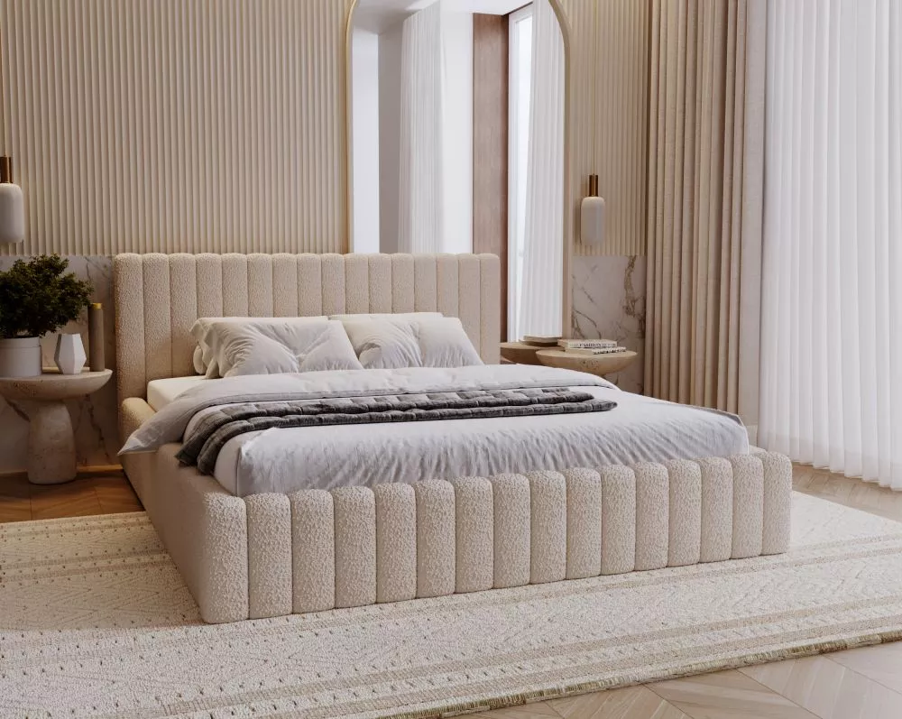 Gulta Naomi Comfort Standard ar stelāžu Guļamvietas platums: 120 cm, Guļamvietas garums: 200 cm, stelāžas tips: koka, · 