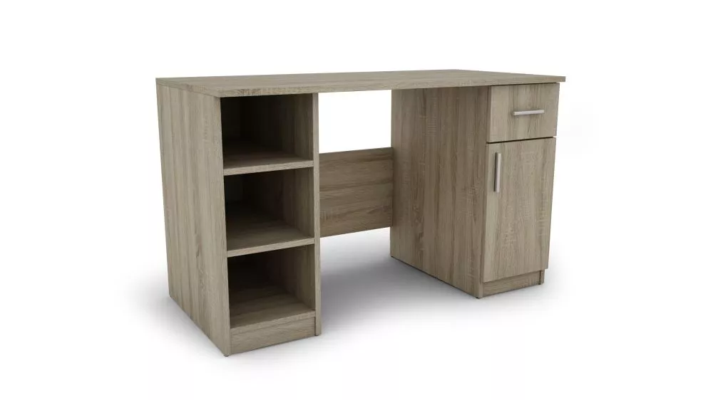 Bērnu rakstāmgalds B 120 · Ozols sonoma · 120 × 74 × 60 cm
