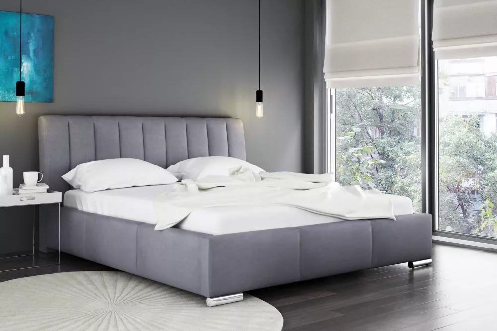 Gulta Milano Premium standard ar stelāžu Guļamvietas platums: 160 cm, Guļamvietas garums: 200 cm, stelāžas tips: metāla,