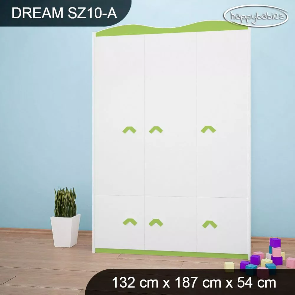 Bērnu skapis Dream SZ10-A · 132 × 54 × 187 cm