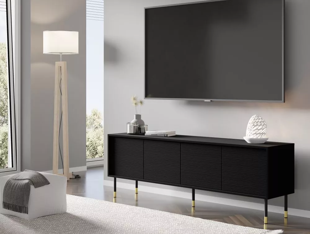 TV tumba Sherwood RTV 4D · 180 × 40 × 60 cm