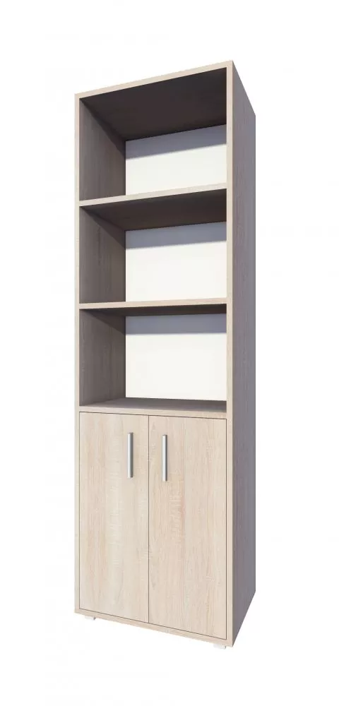 Plaukts Biurowy B-R6 · Ozols sonoma · 60 × 194 × 40 cm
