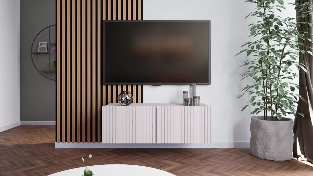 TV tumba Kolder RTV · Bēšs · 100 × 42.6 × 37.5 cm