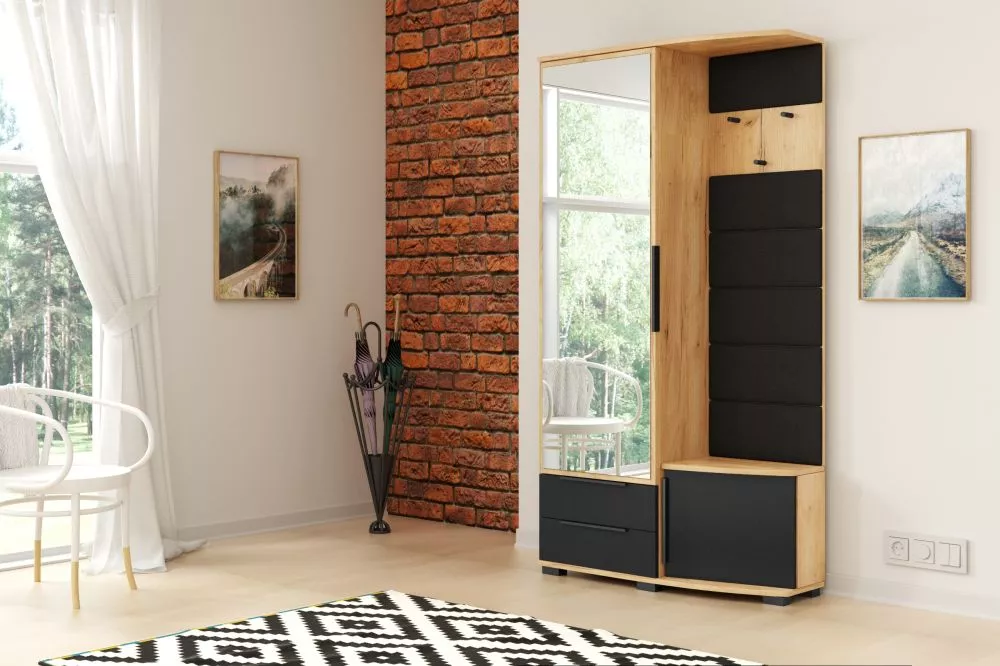 Koridora iekārta Cleo L · 100 × 35 × 190 cm