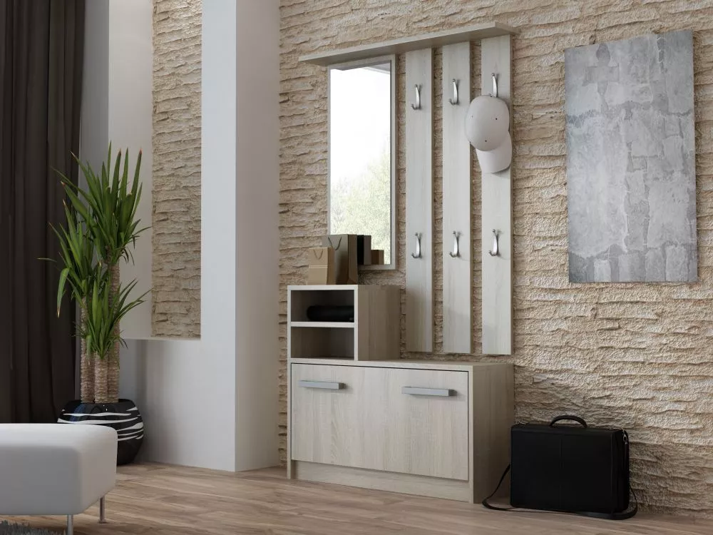 Koridora iekārta Vera Wardrobe · 85 × 24 × 160 cm