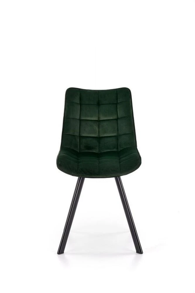Krēsls K-332 · Tumši zaļš · 84 × 46 × 61 cm