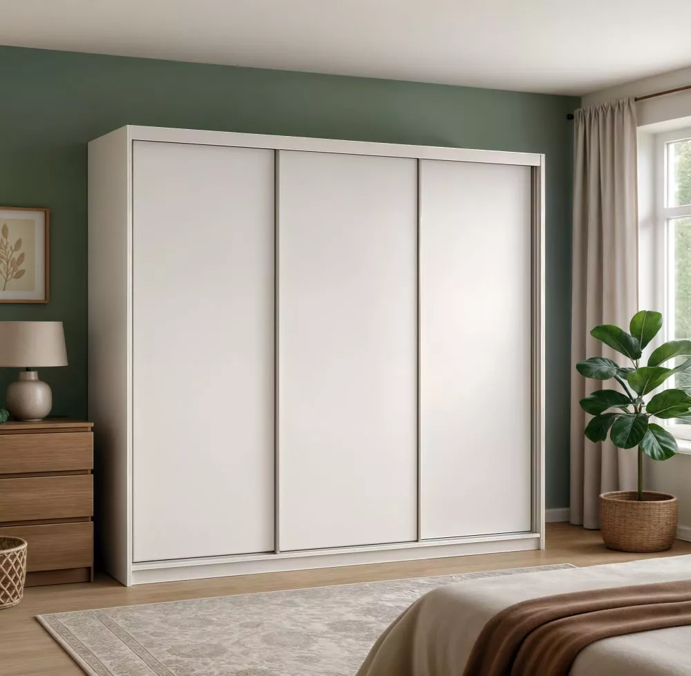 Skapis Long 250 · Balts · 250 × 62 × 217 cm
