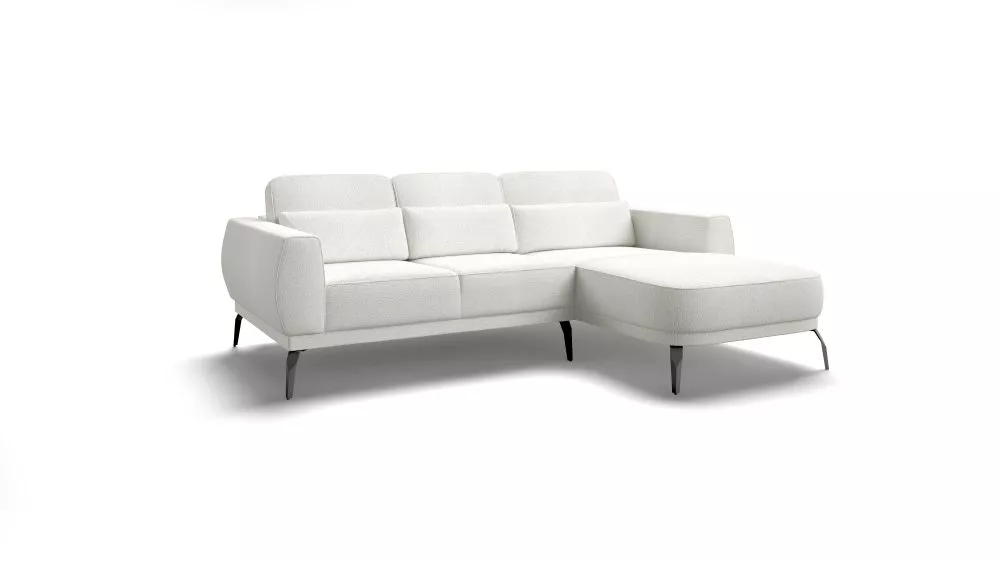 Dīvāns Velumo 1 standard · Gaišais krēms · 182 × 296 × 85 cm