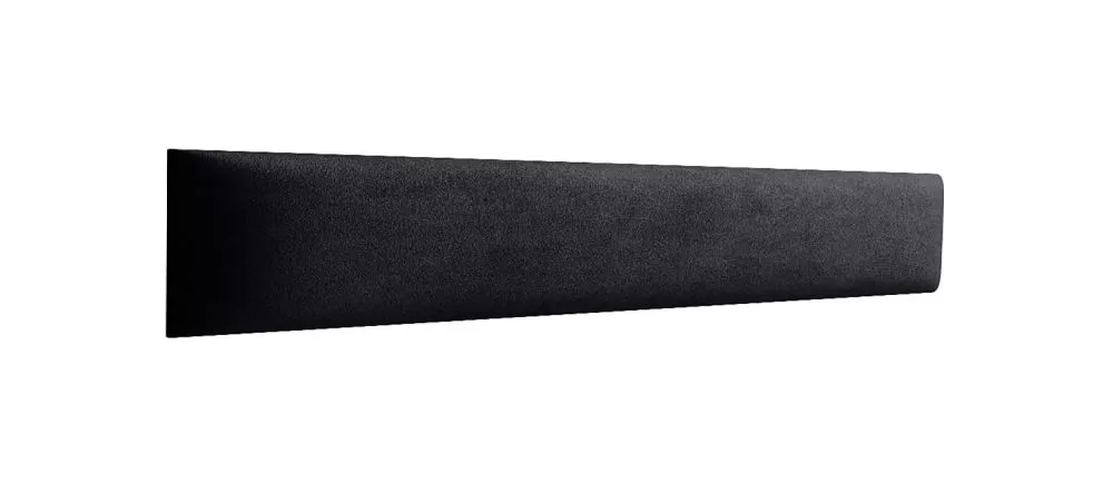 Panelis Wall Velutto 3,5 cm · Melns · 80 × 15 cm