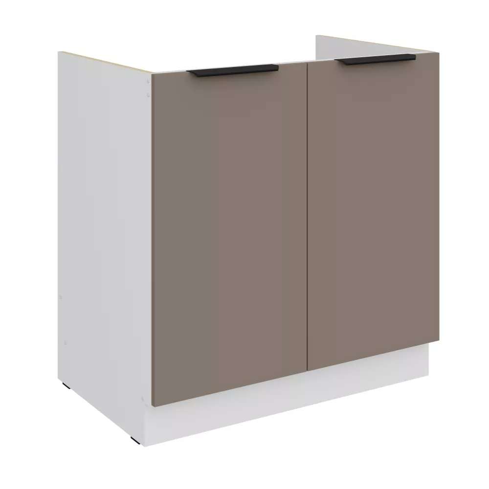 Virtuves skapis Aria Sandgrau 80 ZL 2F BB