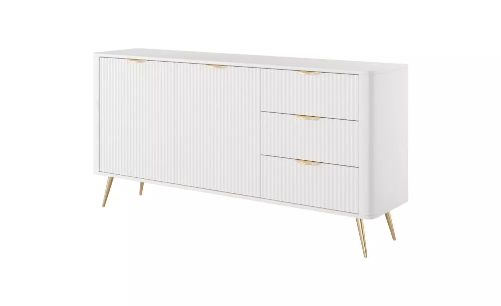 Kumode Lante C · Balts · 163.2 × 38 × 81.2 cm