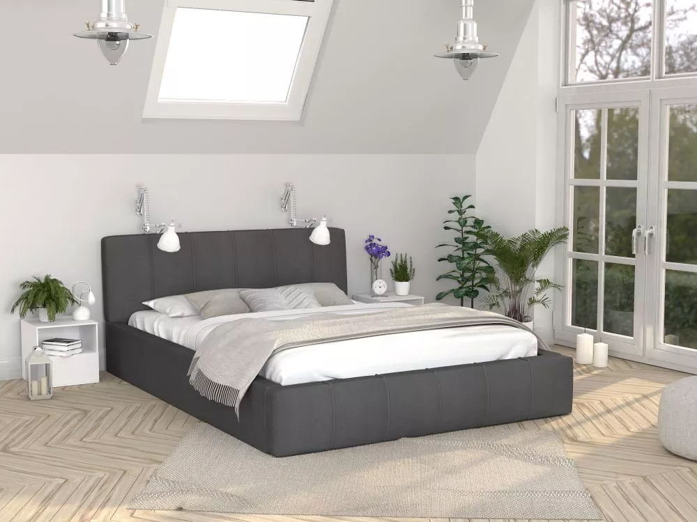 Gulta Florida Premium Standard ar stelāžu Guļamvietas platums: 180 cm, Guļamvietas garums: 200 cm, stelāžas tips: metāla