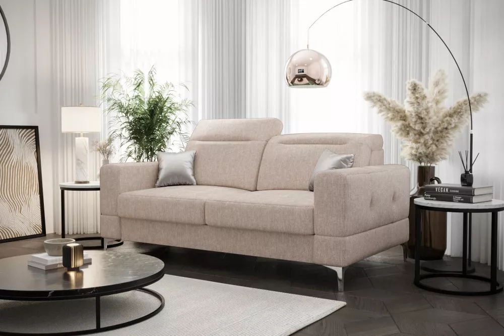 Dīvāns Malibu 2 Sofa standard · Bēšs · 95 × 180 × 90 cm
