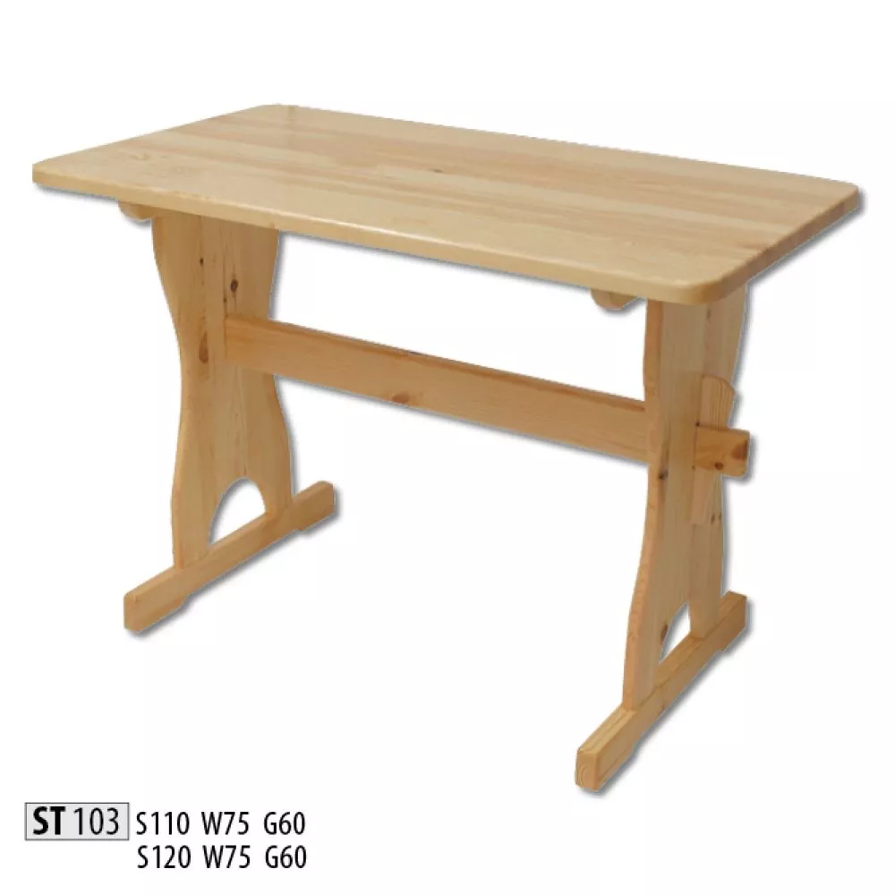 Galds ST 103 · Priede · 110 × 75 × 60 cm