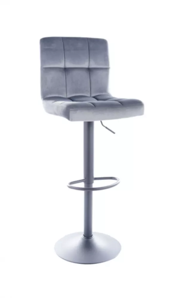 Krēsls C-105 Velvet Auduma numurs: Bluvel 14, Sēdvietas maksimālais augstums: 88 cm, Maksimālais augstums: 117 cm, · Pel