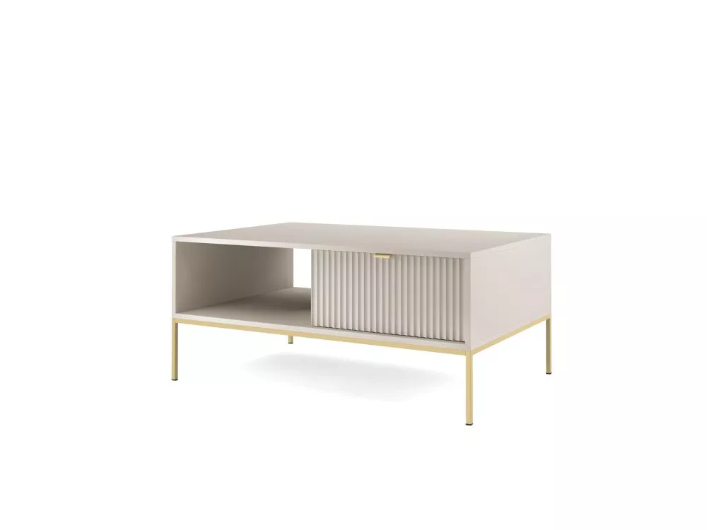 Žurnālgalds Nova Gold L-104 · Gaiši bēšs · 104 × 68 × 46 cm