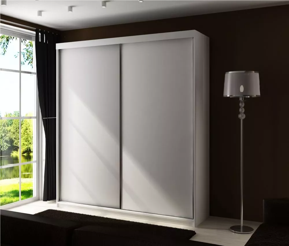 Skapis Top 25 ar LED · Balts · 150 × 62 × 200 cm