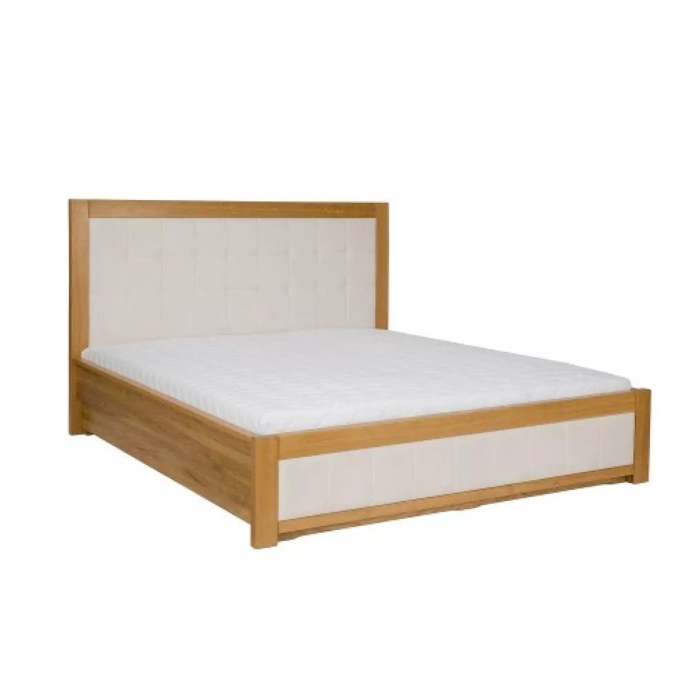 Gulta LK 214 ar stelāžu Guļamvietas platums: 140 cm, Korpusa krāsa: ozols, Guļamvietas garums: 200 cm, stelāžas tips: ko