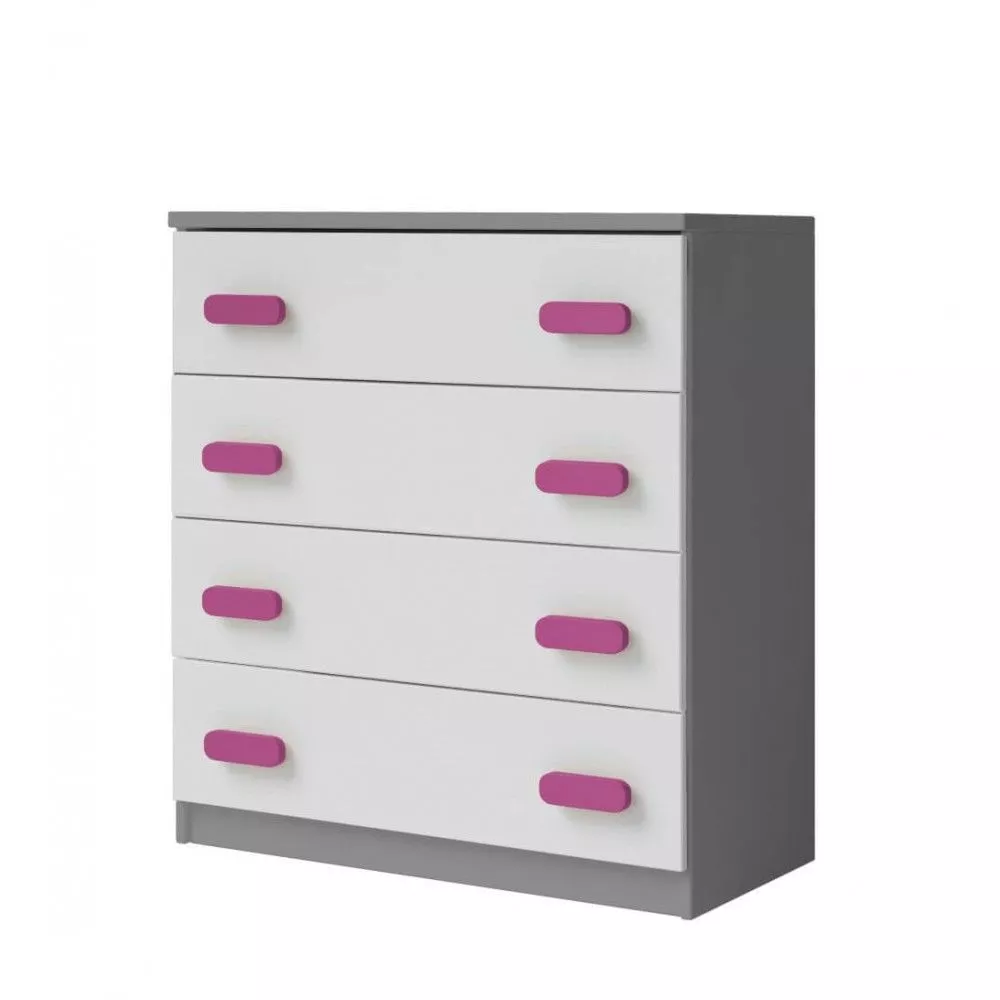 Kumode Smyk Grey 2 · 80 × 40 × 93 cm