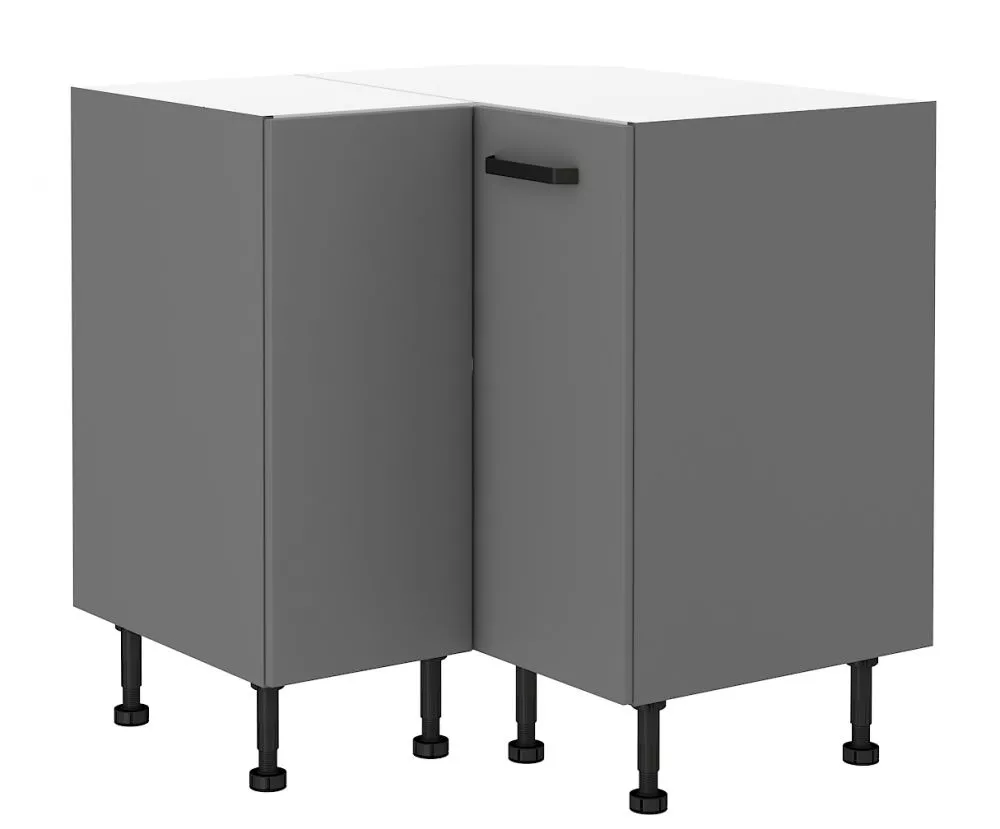 Virtuves skapis Nessa DN 2F BB · Antracīts