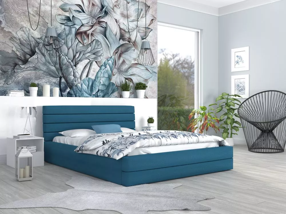 Gulta Virginia Premium Standard ar stelāžu Guļamvietas platums: 180 cm, Guļamvietas garums: 200 cm, stelāžas tips: metāl