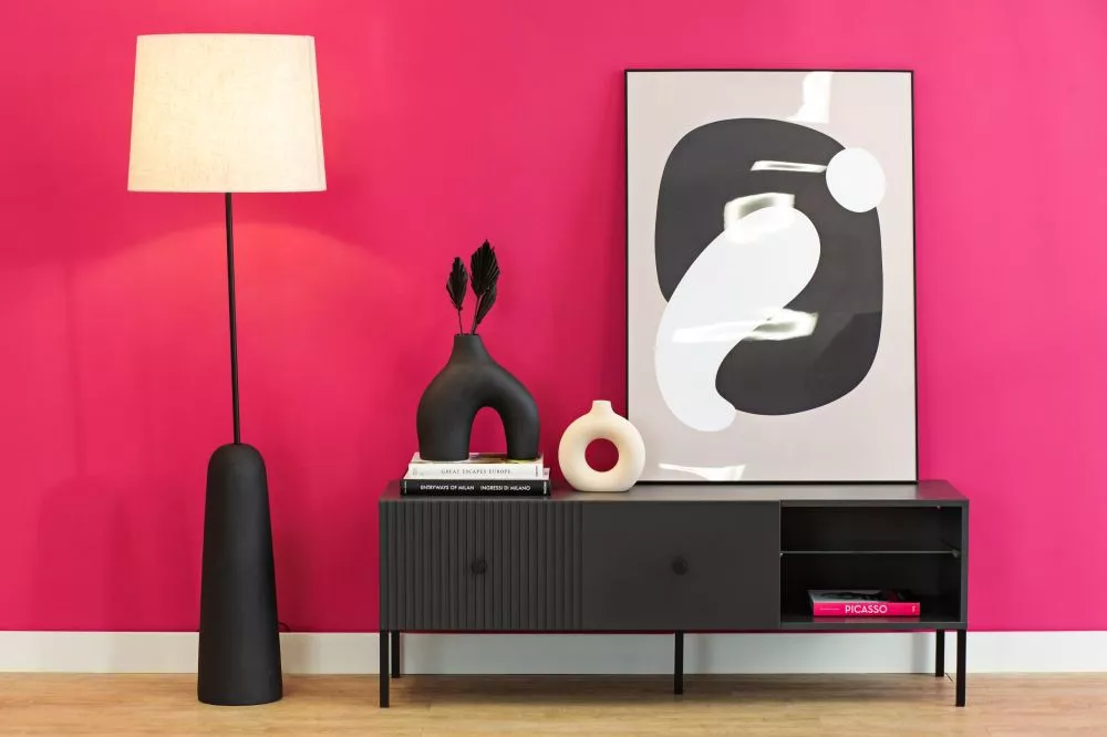 TV tumba Viena RTV138 · Antracīts · 135 × 42 × 48 cm